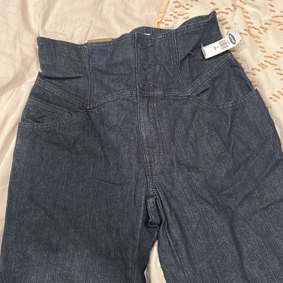 Old Navy dramatic flared jeans vintage dead stock brand new with tags perfect - Picture 5 of 14